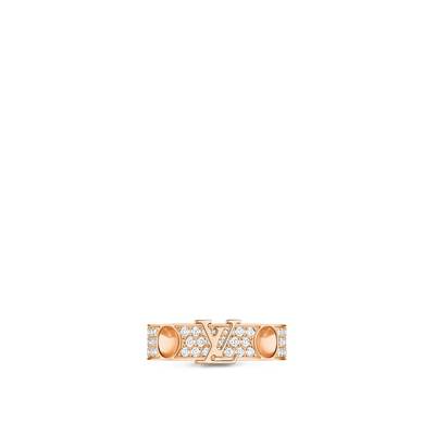Louis Vuitton Empreinte Ring, Pink Gold And Diamonds outlook