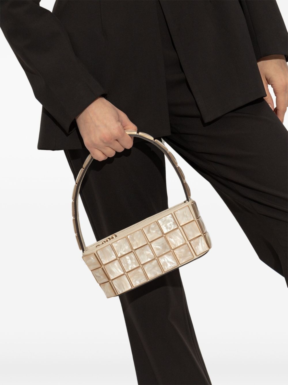 appliqué-embellished tote bag - 2