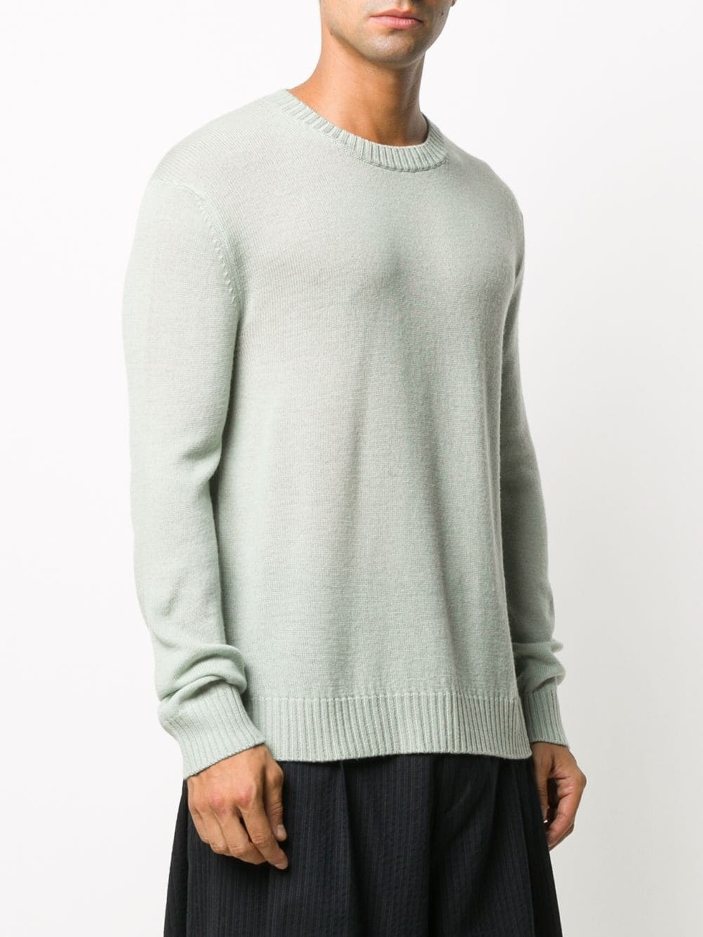 crew neck wool jumper  - 3