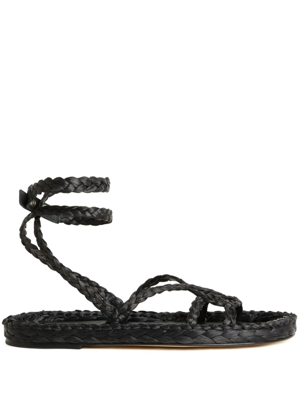 A Love Letter To India woven leather sandals - 1