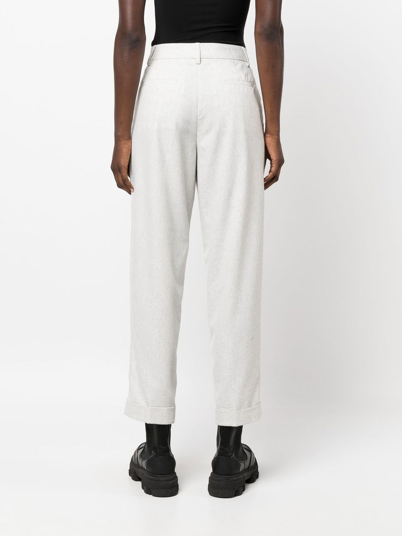 rolled-cuff cropped trousers 4