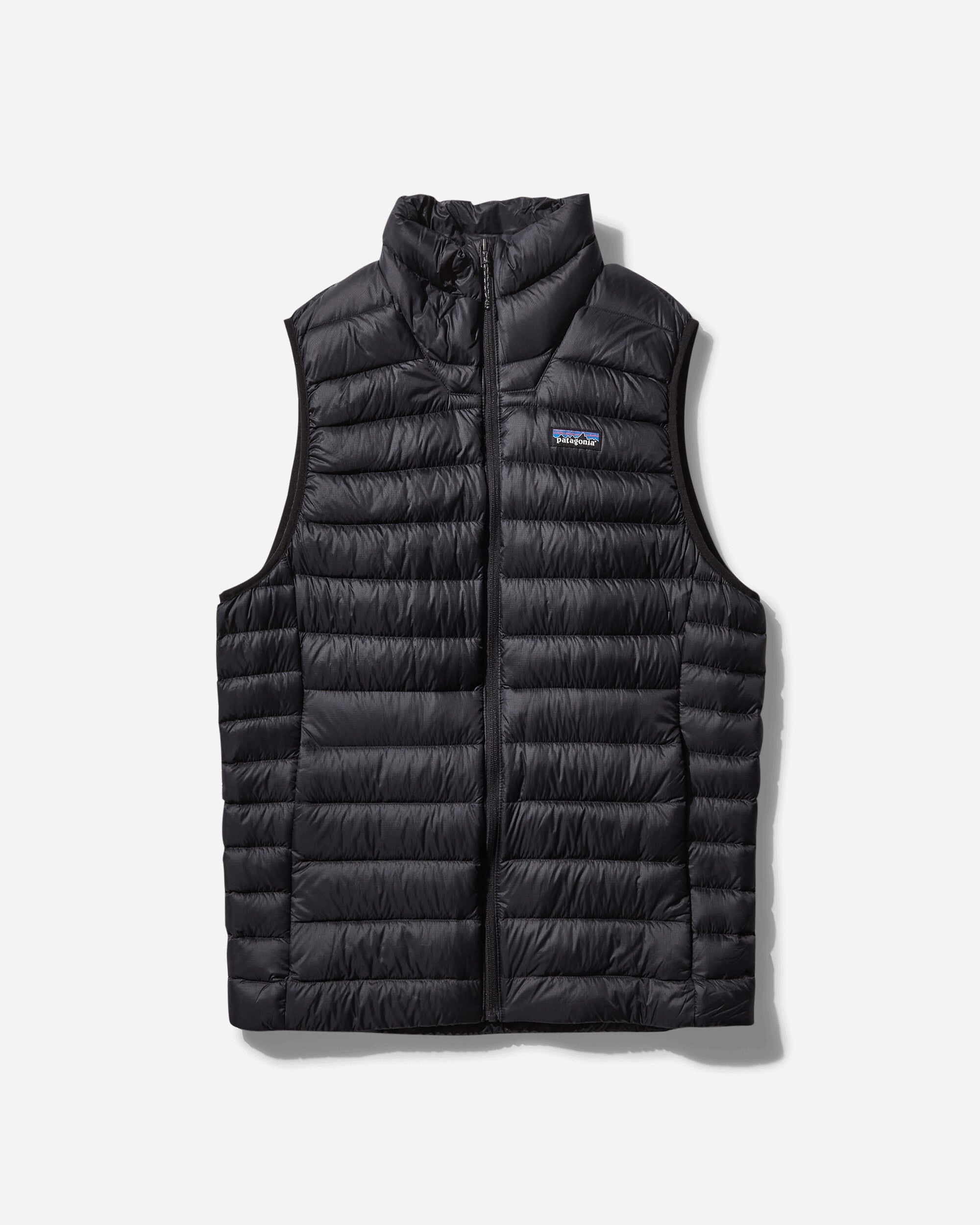 Down Sweater Vest Black - 1