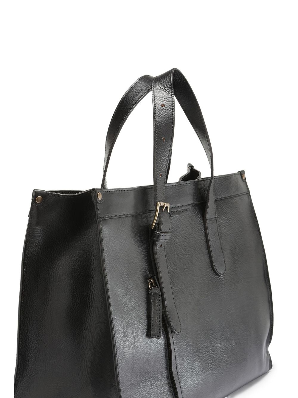 leather tote bag - 5