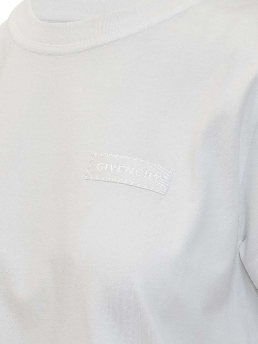 logo-embroidered T-shirt - 3