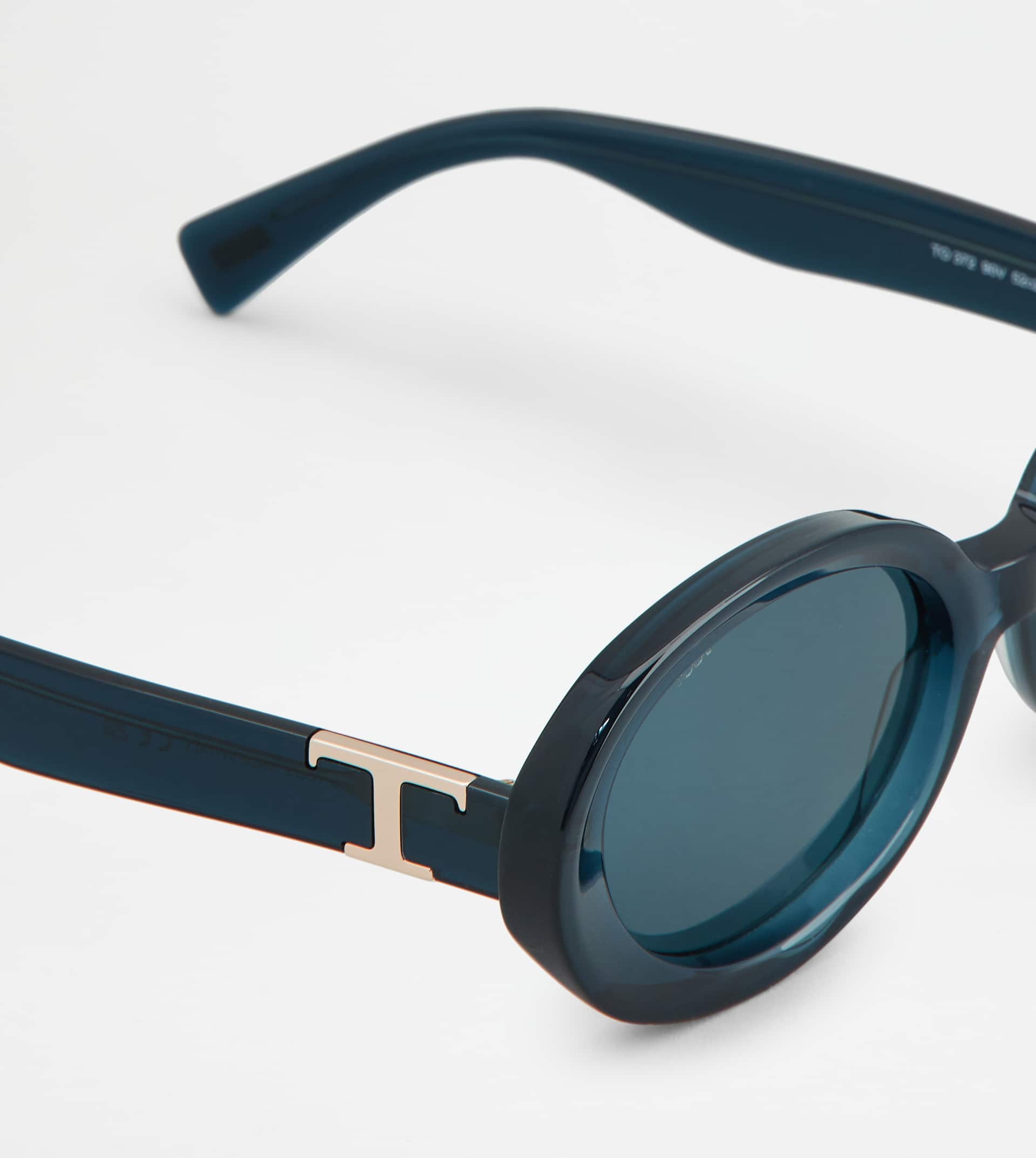 OVAL SUNGLASSES - BLUE - 4
