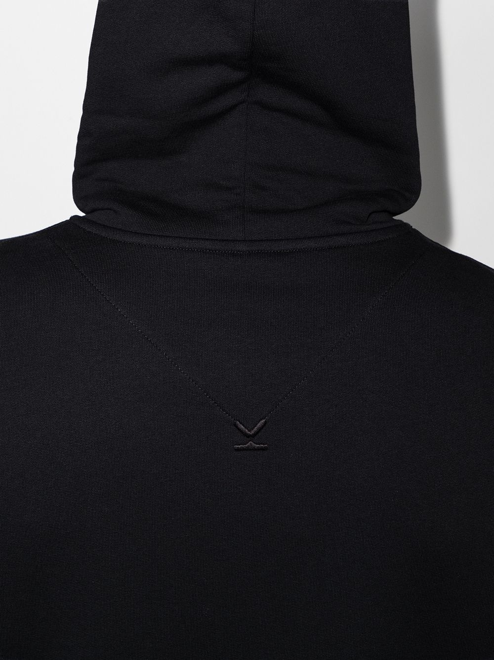 logo print hooded sweatshirt - 4