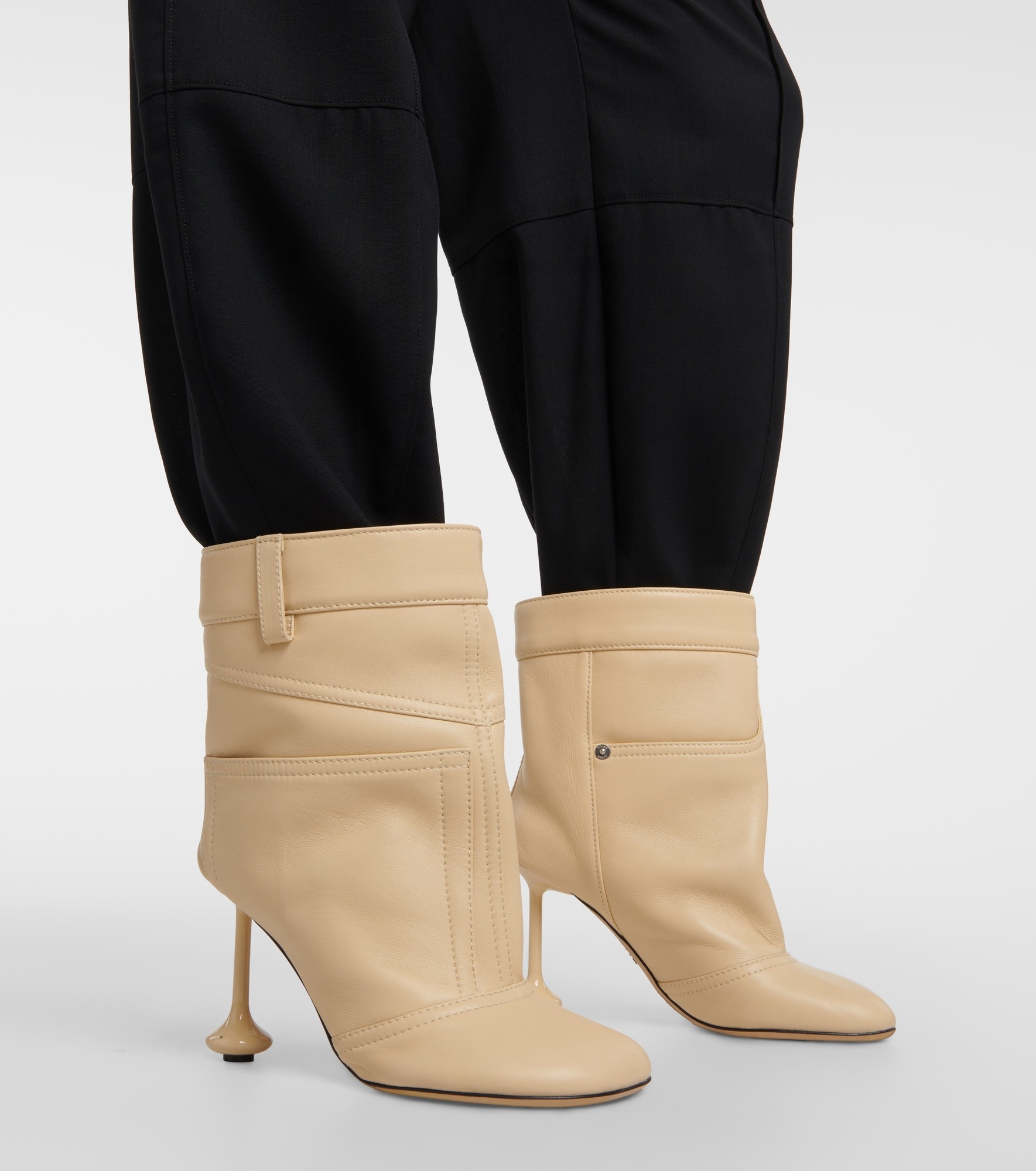 Toy leather ankle boots - 4