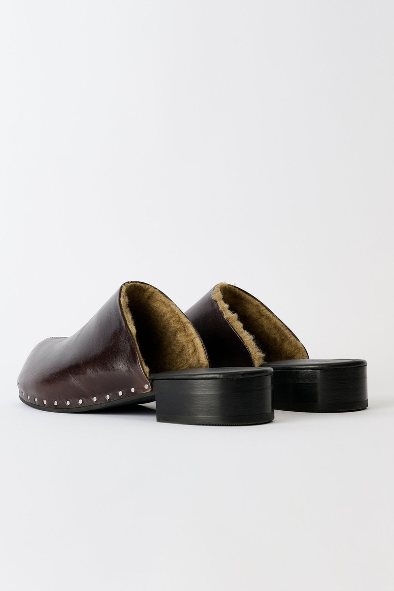Naoto Clog Deep Americano Leather 6
