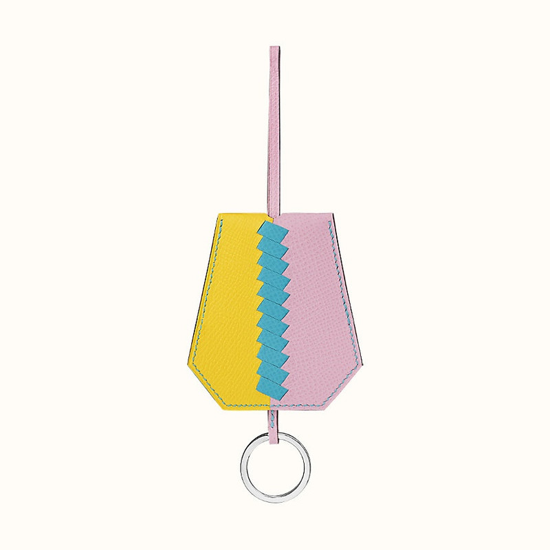 Hermès Clochette Cles grand tressage charm outlook