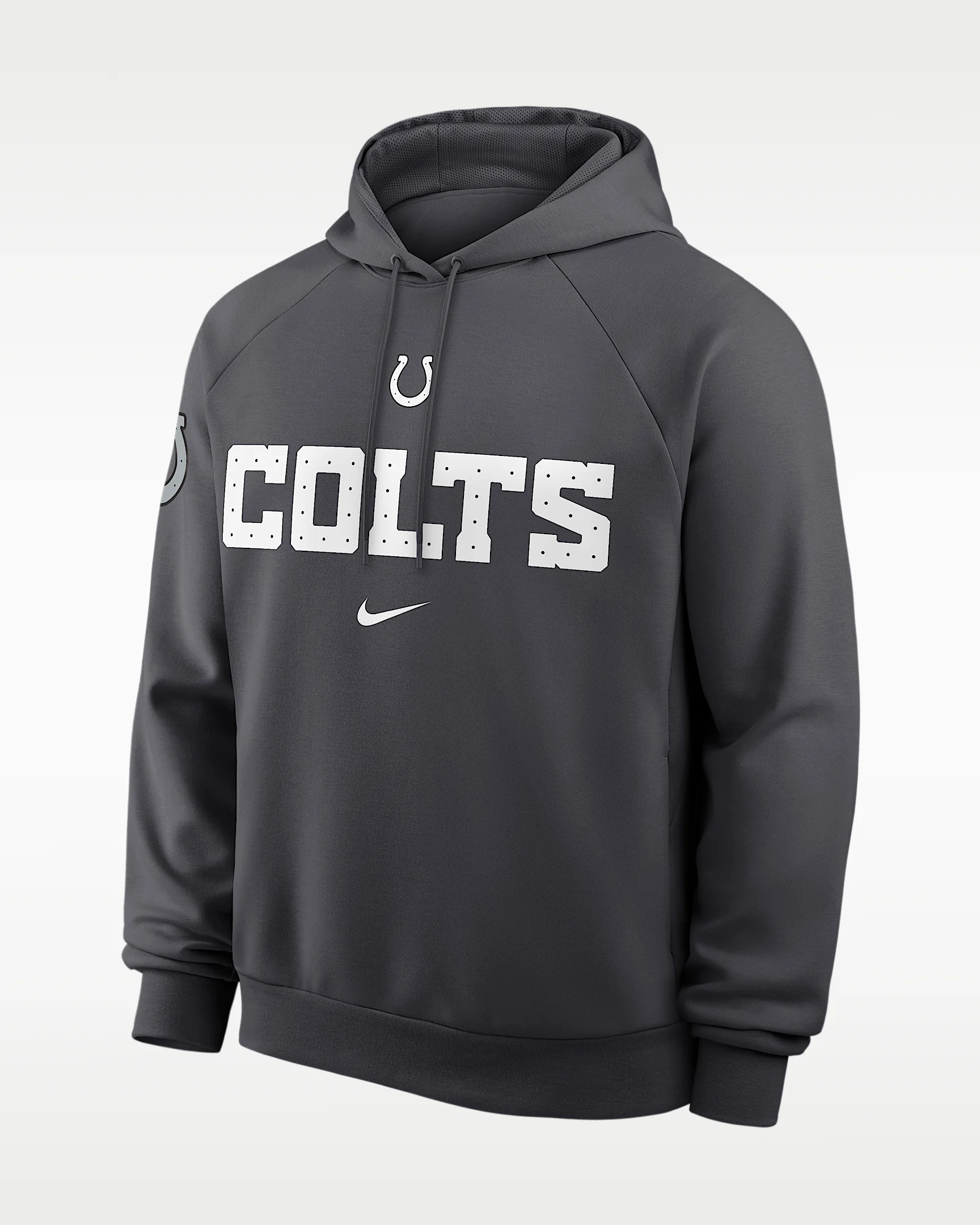 Indianapolis Colts Rivalries Collection Primary Men's Nike Dri-FIT NFL Pullover Hoodie - 1