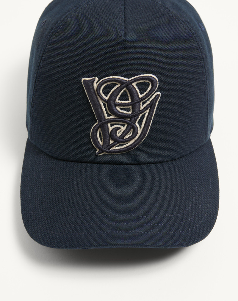 VALENTINO GARAVANI COTTON BASEBALL CAP WITH EMBROIDERY 5