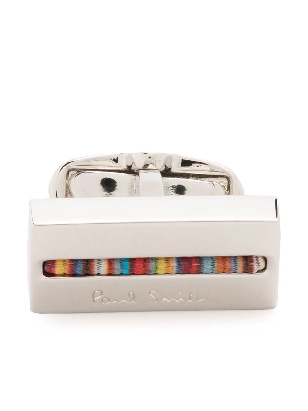 mini-stripe cufflinks - 1