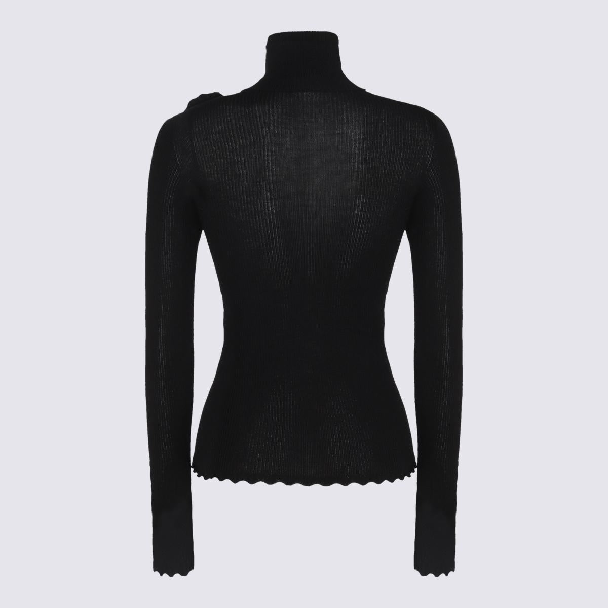 Blumarine Black Wool Knitwear - 2