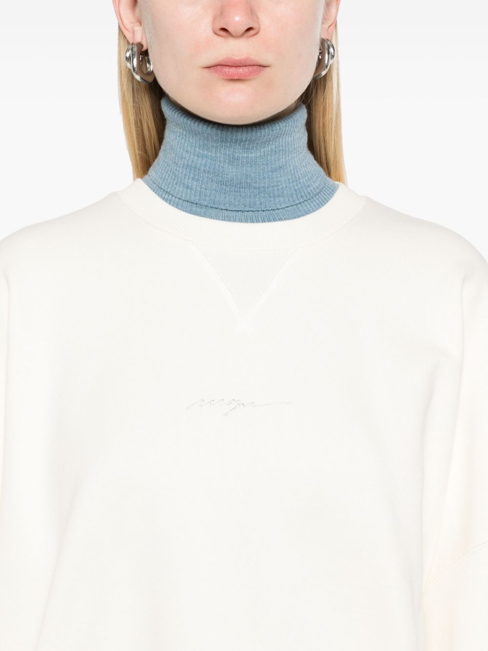 logo-print sweatshirt - 5