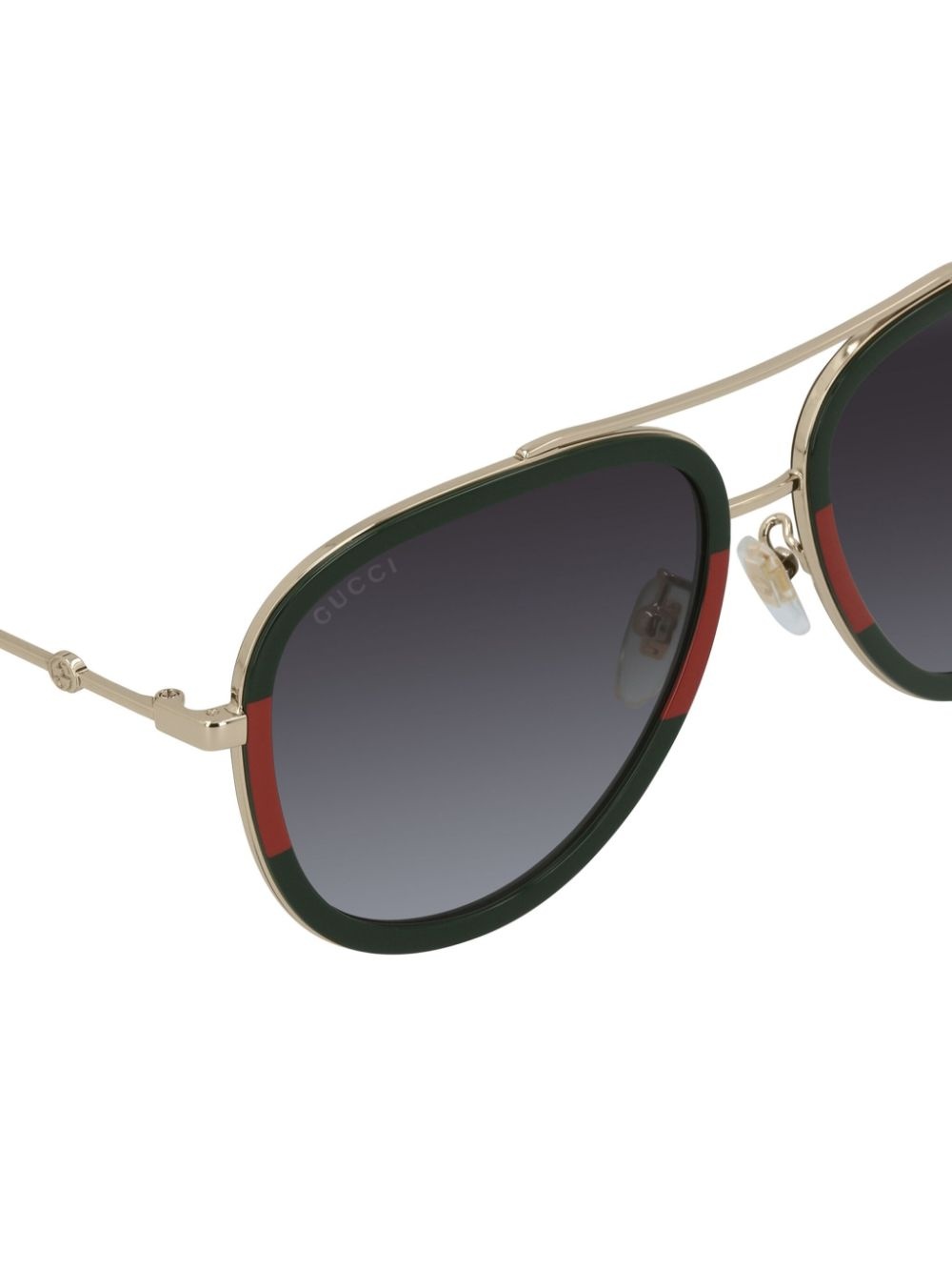 pilot-frame sunglasses - 3