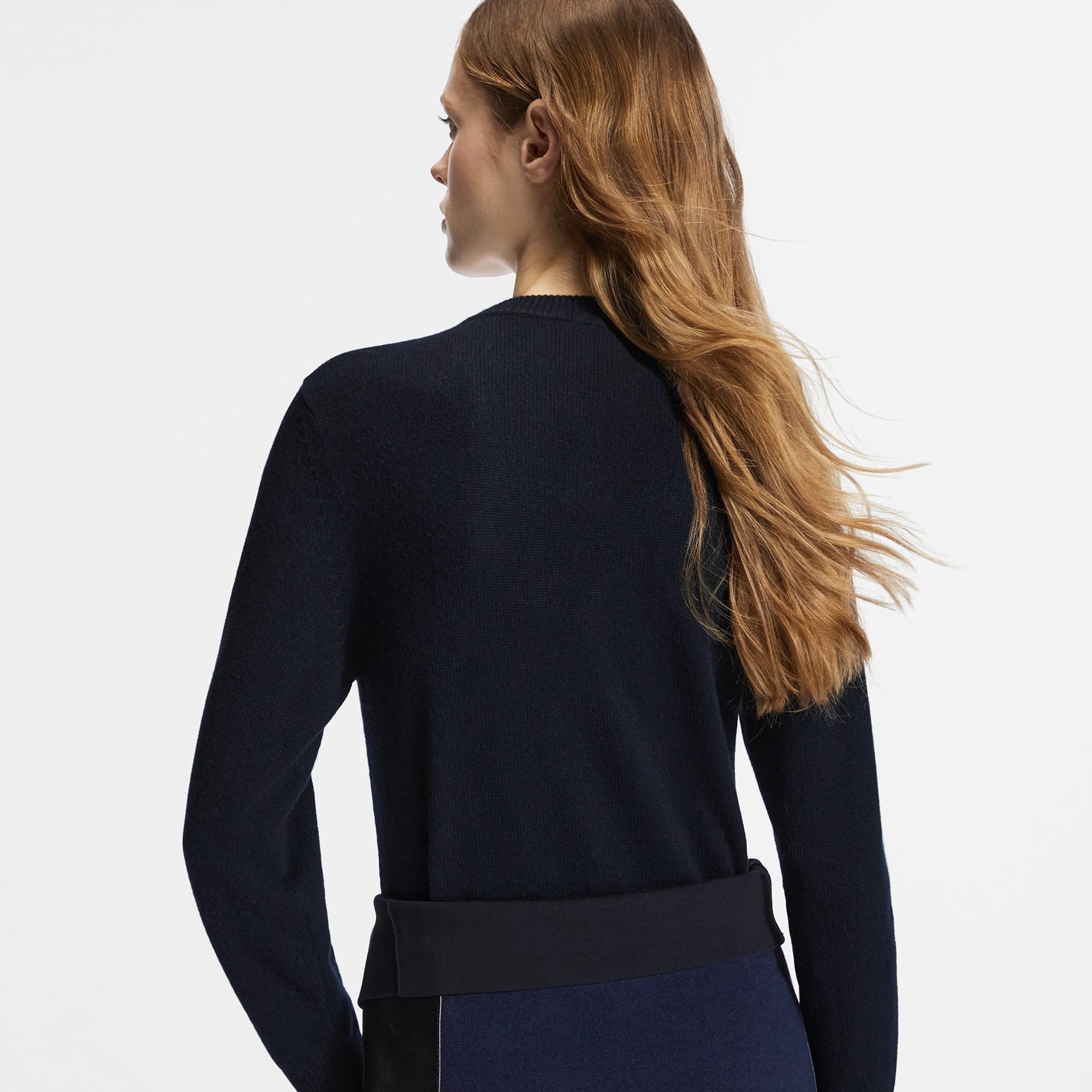 Chain Detail Patch Sweater - 5
