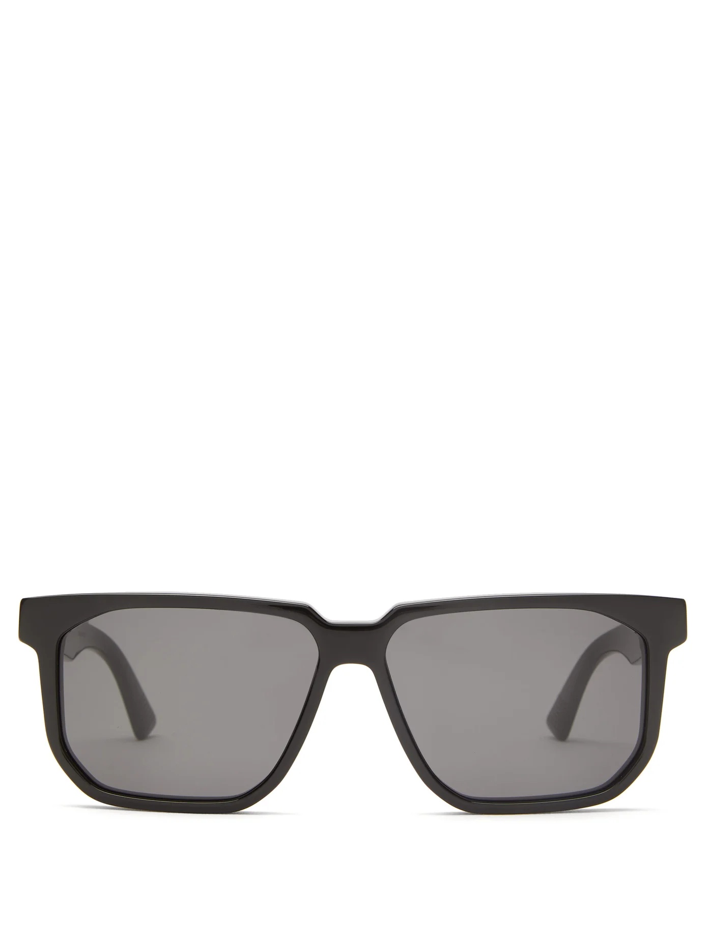 Oversized square acetate sunglasses - 1