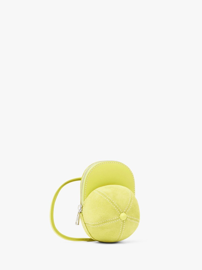 JW Anderson MINI CAP BAG - SUEDE CROSSBODY BAG outlook