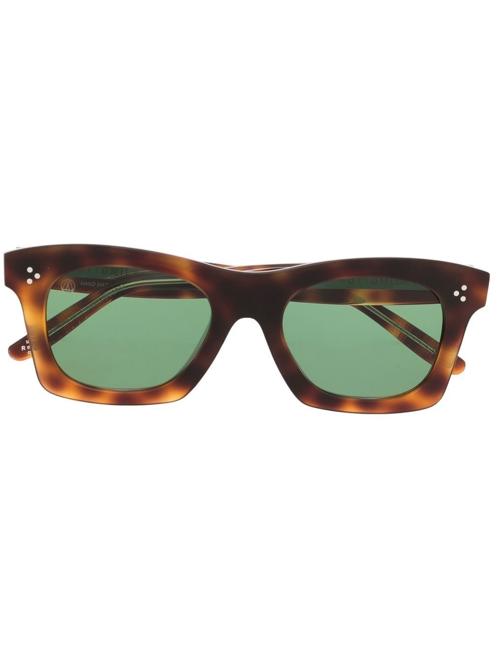 Martini Tabacco square-frame sunglasses - 1