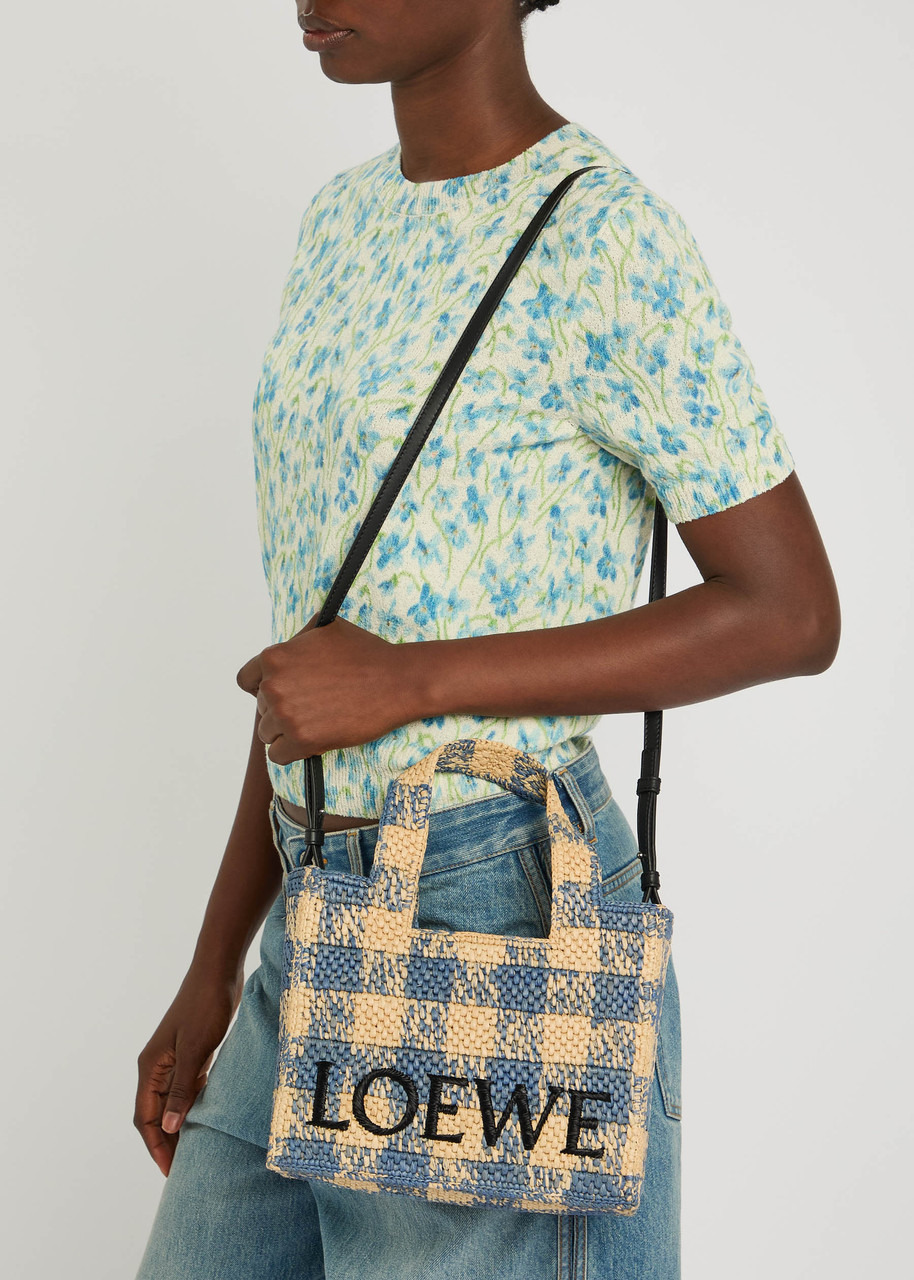 Loewe X Paula's Ibiza Font Raffia Tote bag - 6