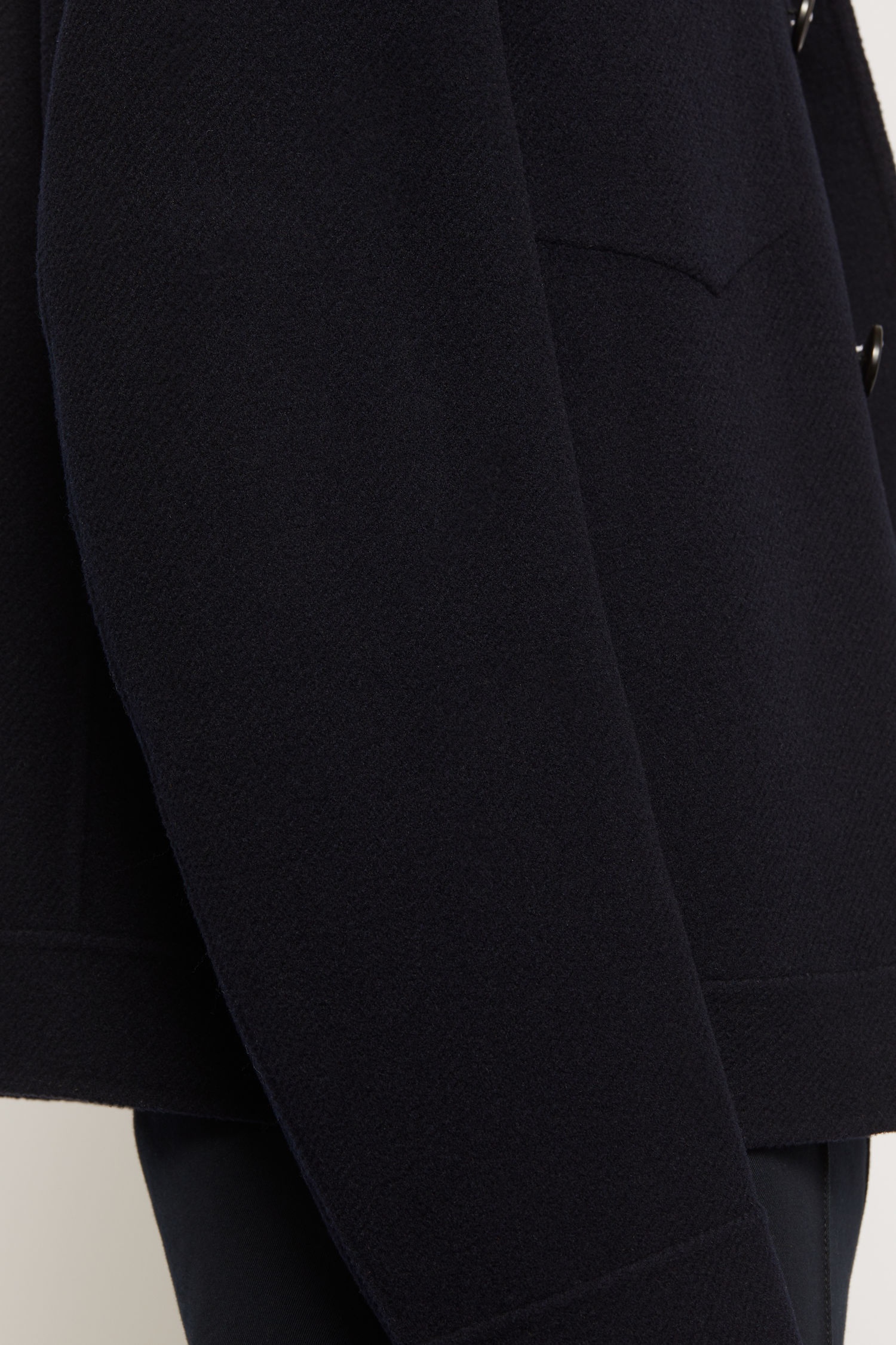 Wool twill jacket navy - 7