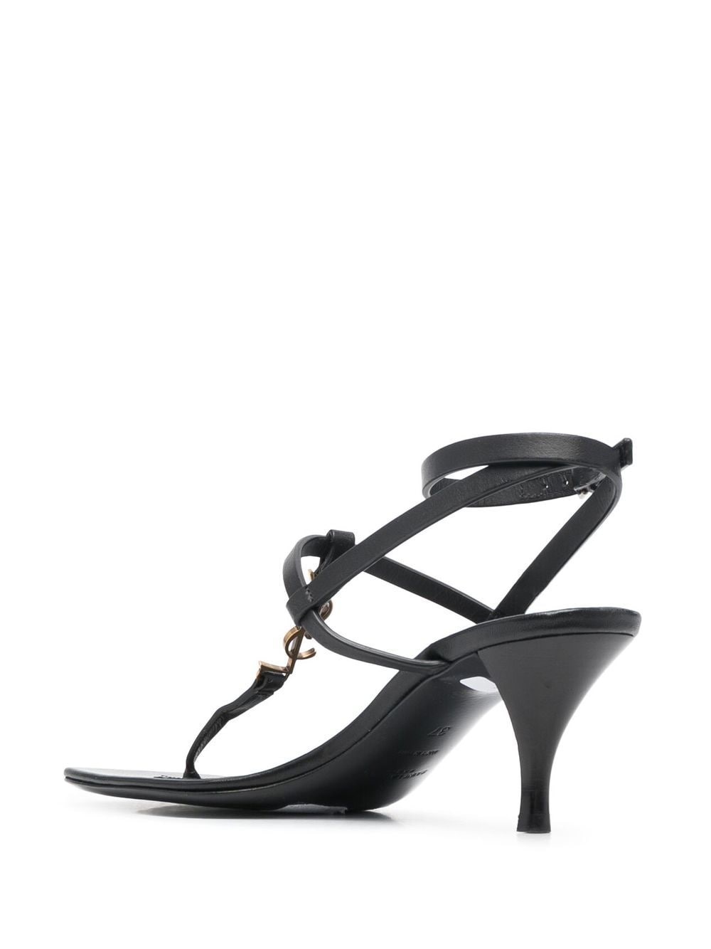 Cassandra 60 leather sandals - 3