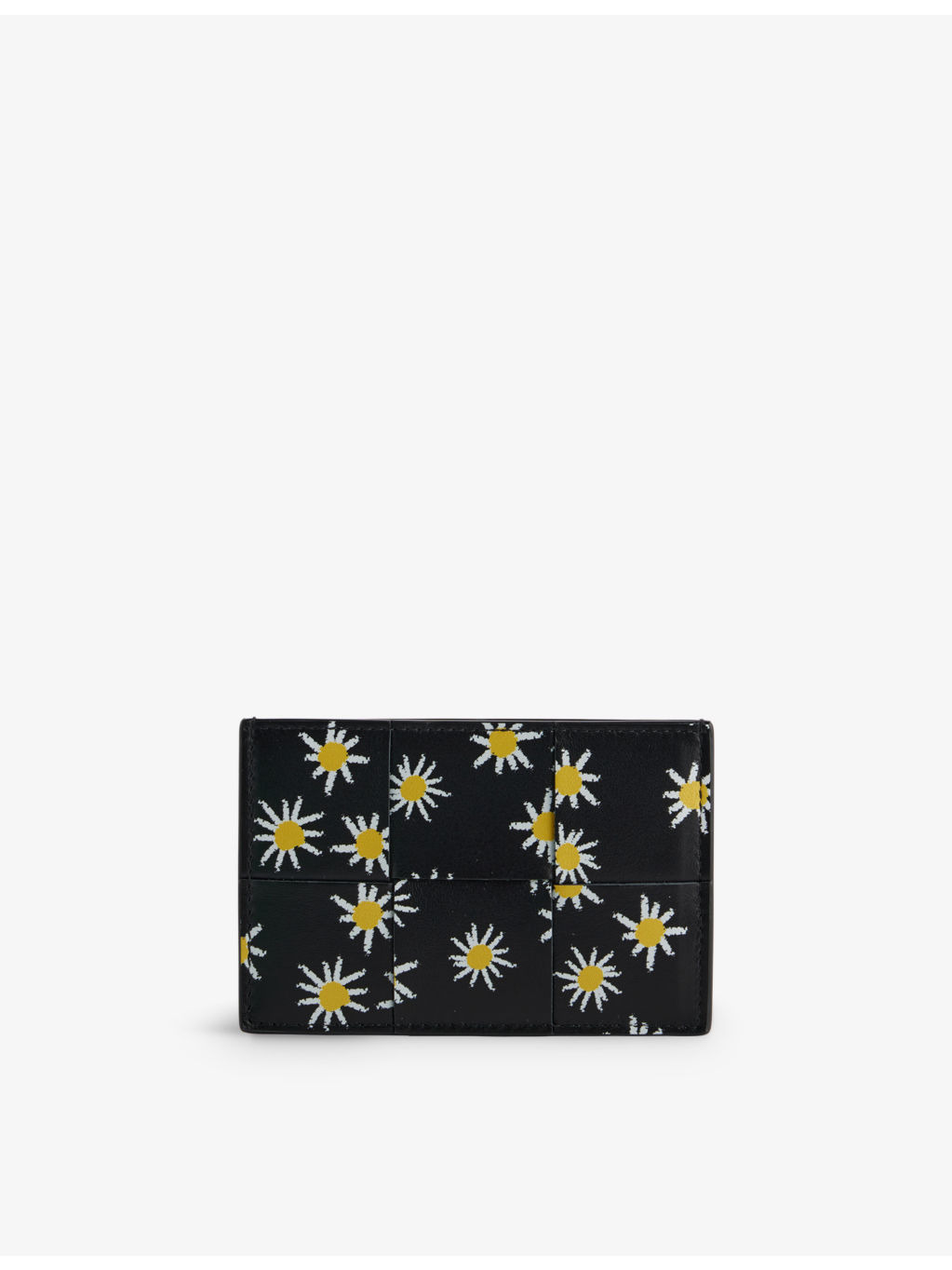 Cassette Intreccio leather card holder - 1