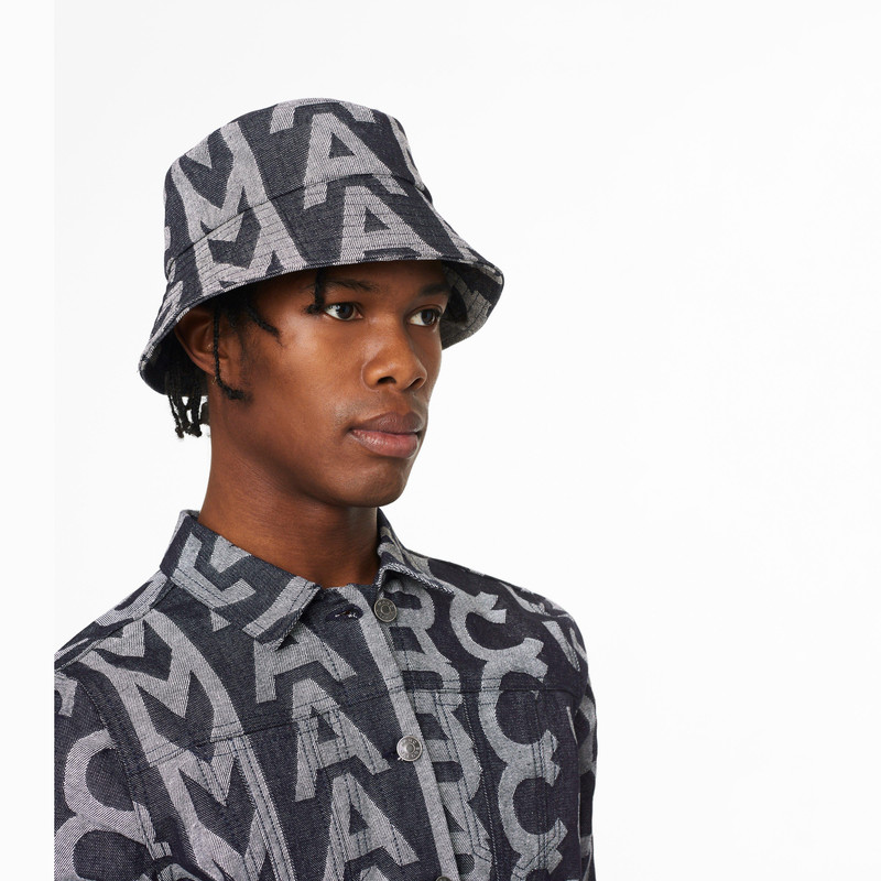 THE MONOGRAM DENIM BUCKET HAT 4