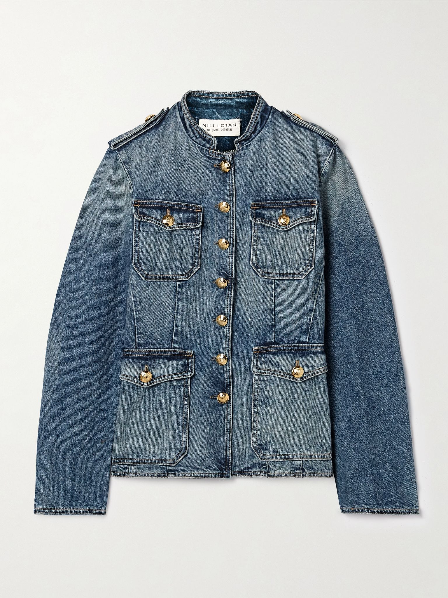 Geraldine denim jacket Mid denim - 1