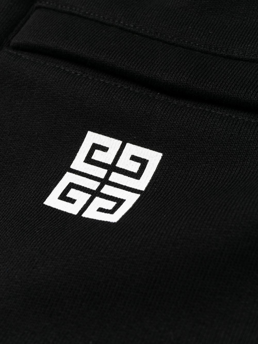 Logo cotton sweatpants - 4