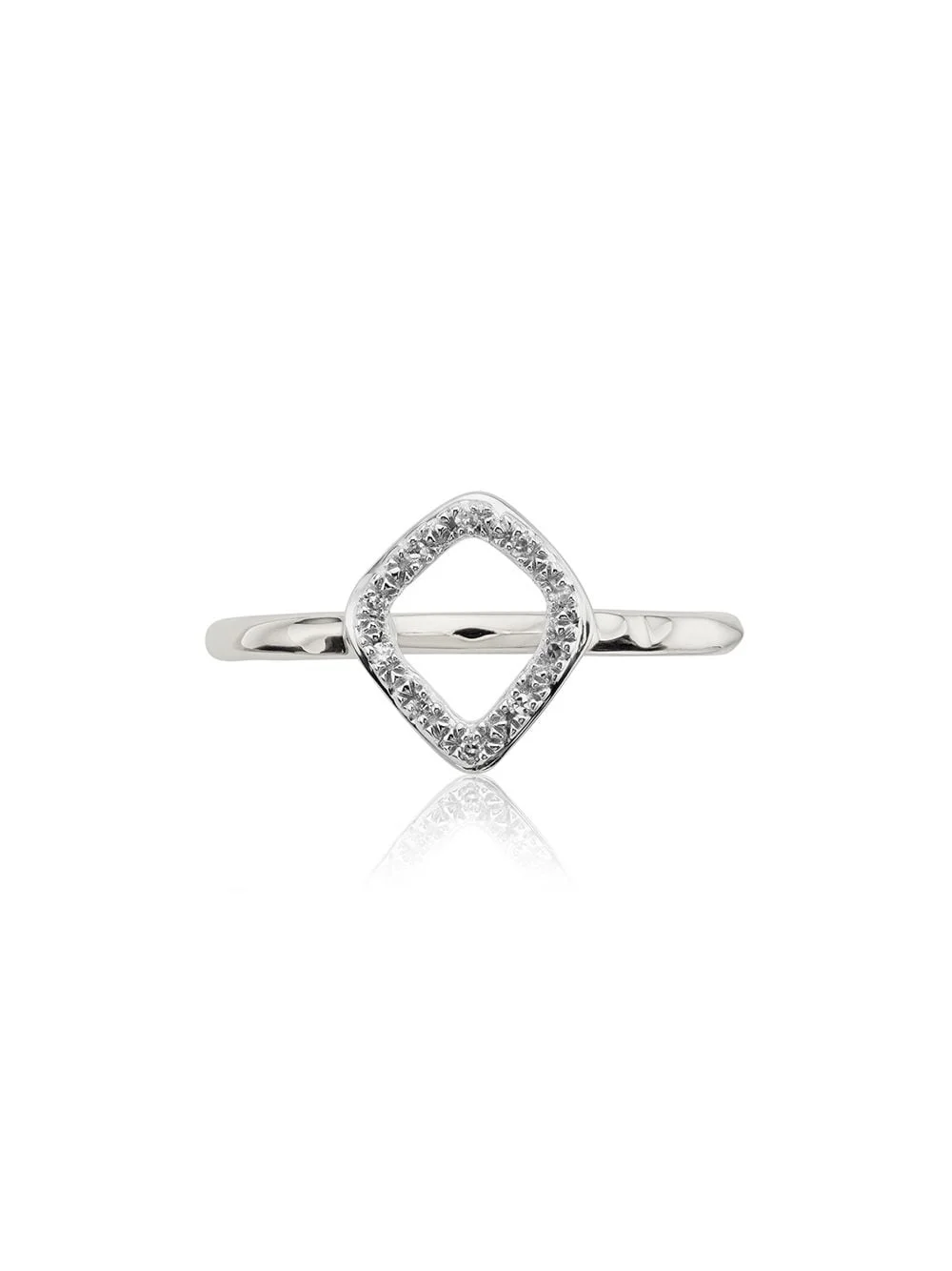 Riva Mini Kite Stacking Diamond ring - 1