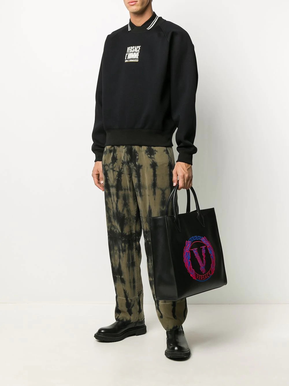 L'Homme print sweatshirt - 2