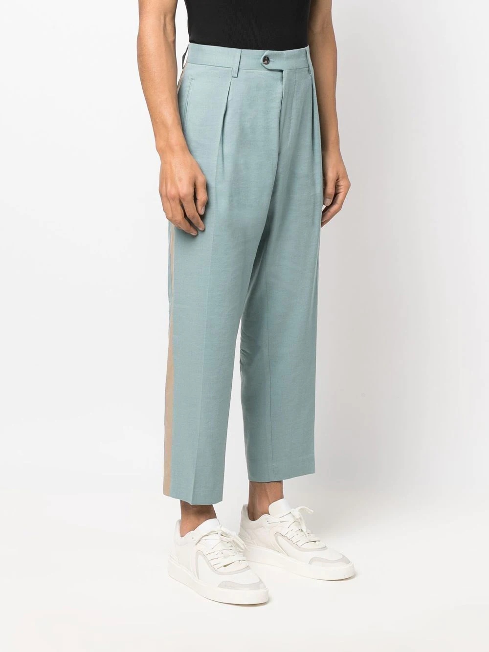 cropped chino trousers - 3