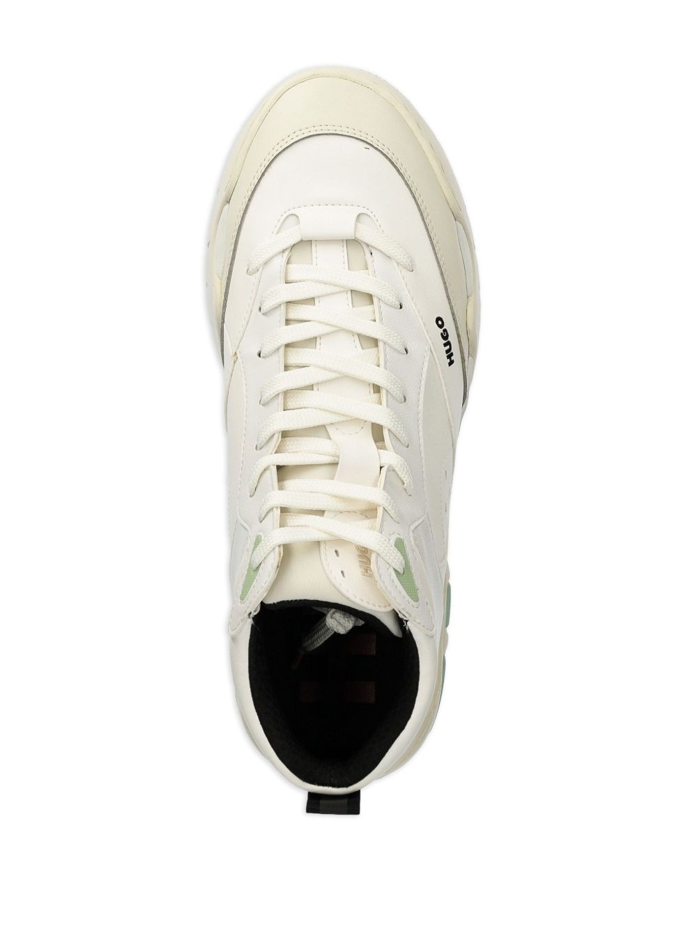 panelled sneakers - 4