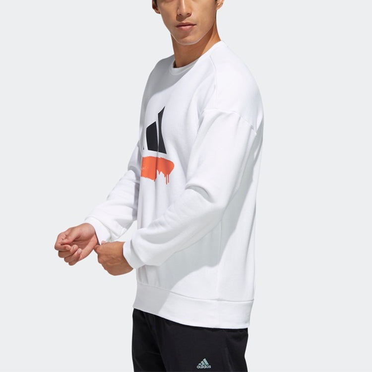 adidas O2 SWT BOS Casual Sports Pullover White FM9406 - 5