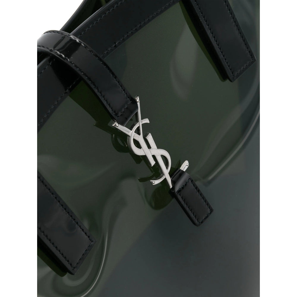Saint Laurent Green Tote Bags Women - 4
