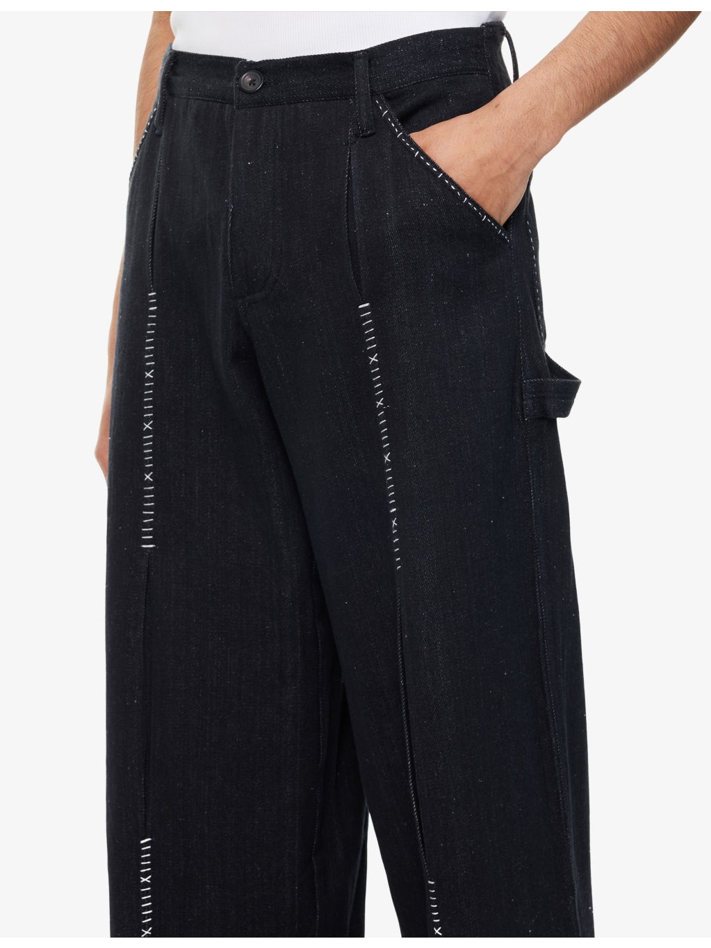 Shaanti Straight-Leg Denim Jeans - 5