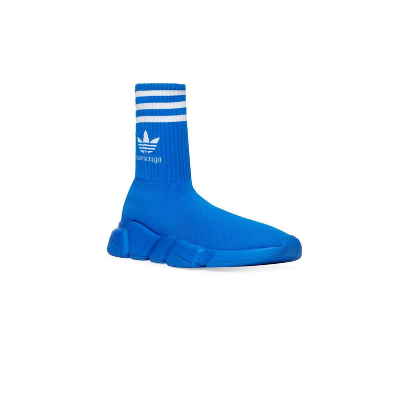 BALENCIAGA Men's Balenciaga / Adidas Speed Sneaker in Blue outlook