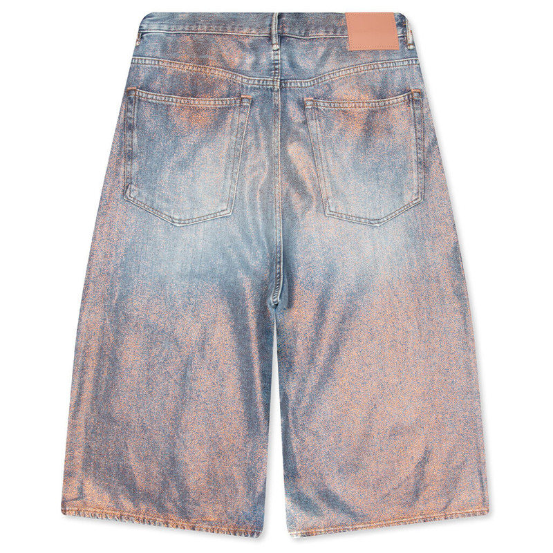 Acne Studios DENIM SHORTS - ROSE COPPER/LIGHT BLUE outlook