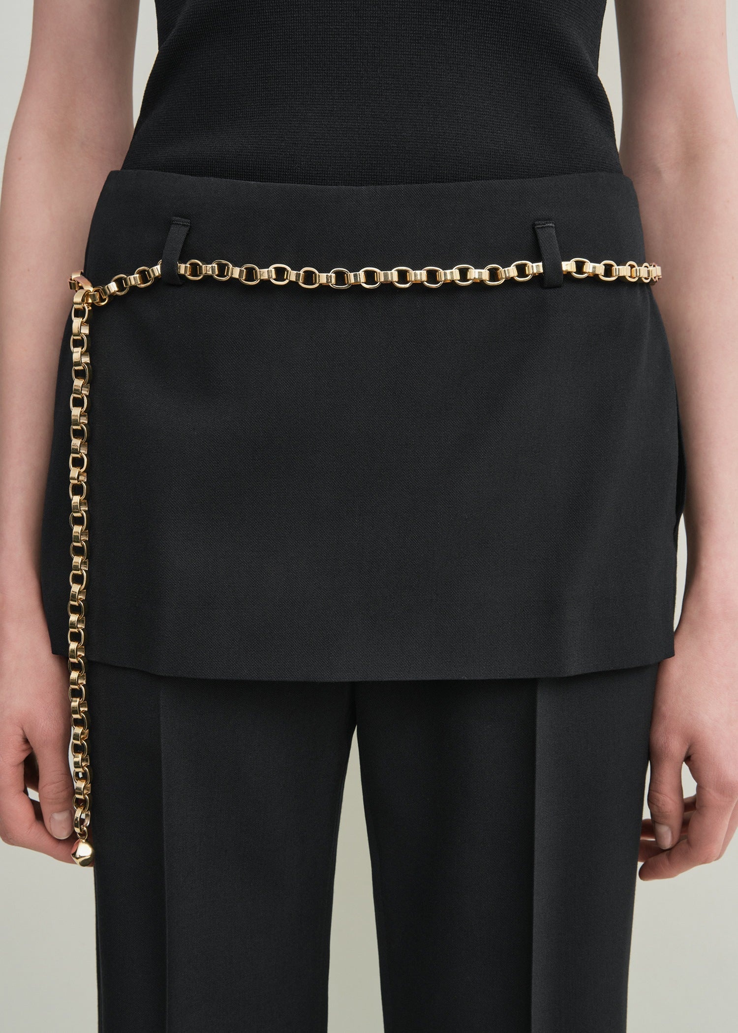 Skirt trousers black - 5