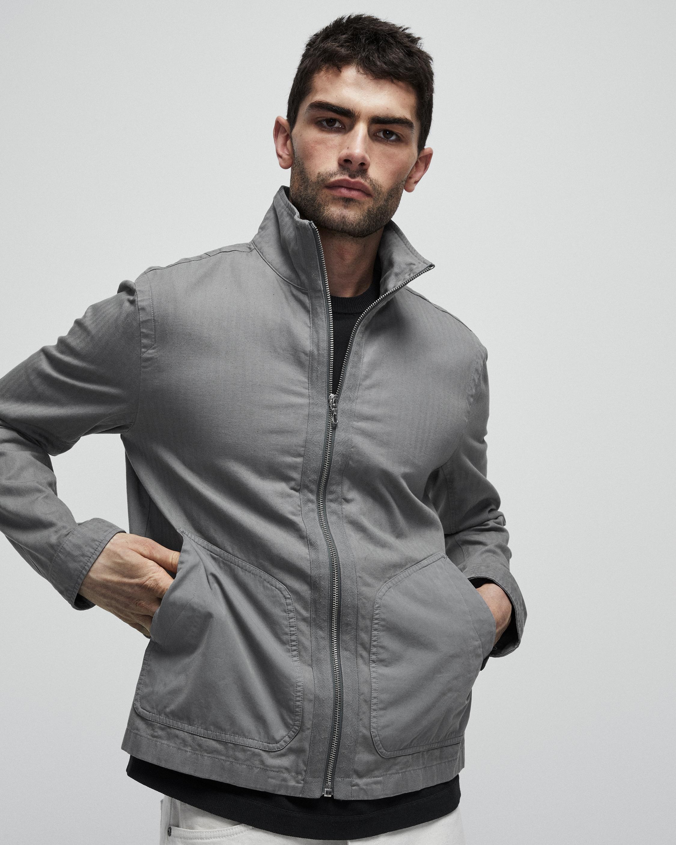 Isaac Cotton Linen Jacket
Relaxed Fit Jacket - 2
