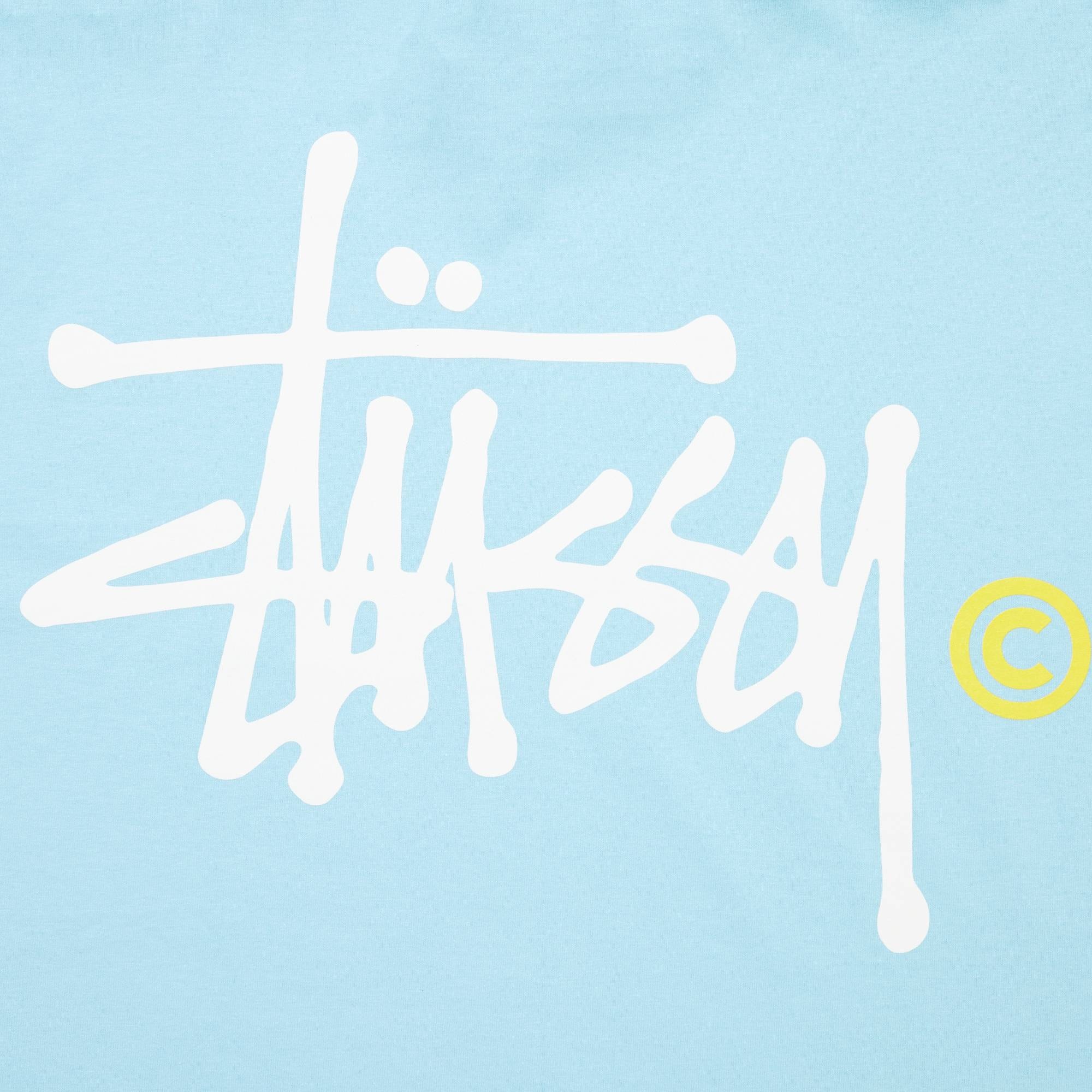Stüssy Stussy Gear Basic Logo Long-Sleeve 'Light Blue