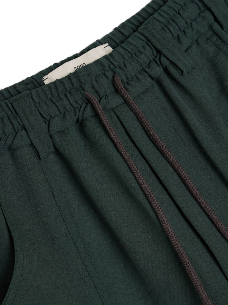 Song for the Mute Tabbed straight-leg cargo trousers outlook