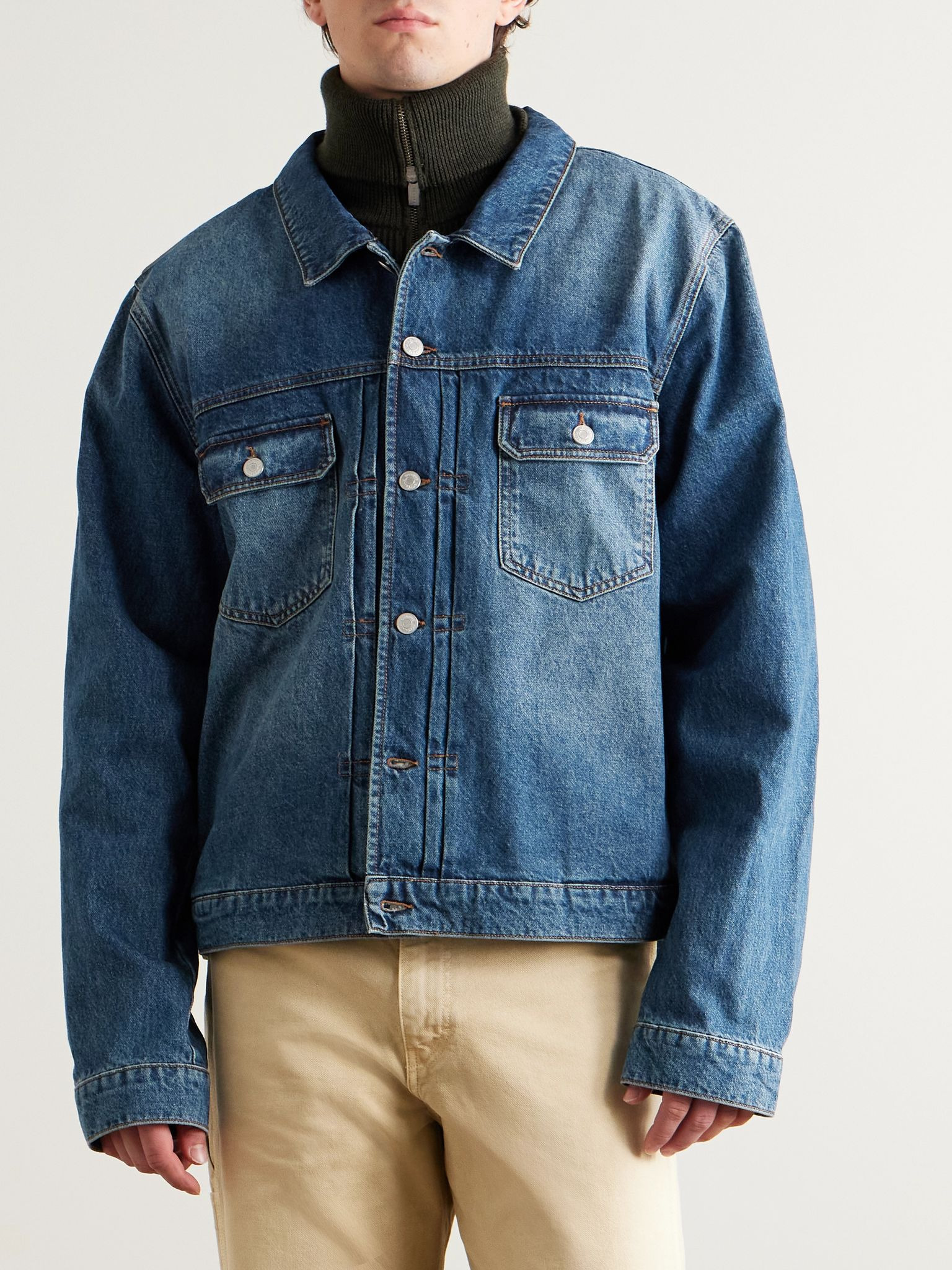 Loick Denim Jacket Blue - 3