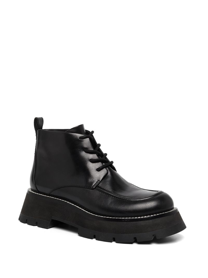 Kate lace-up ankle combat boots - 2