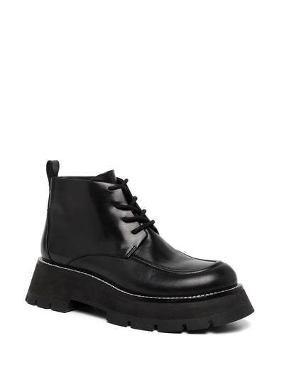 3.1 Phillip Lim Kate lace-up ankle combat boots outlook