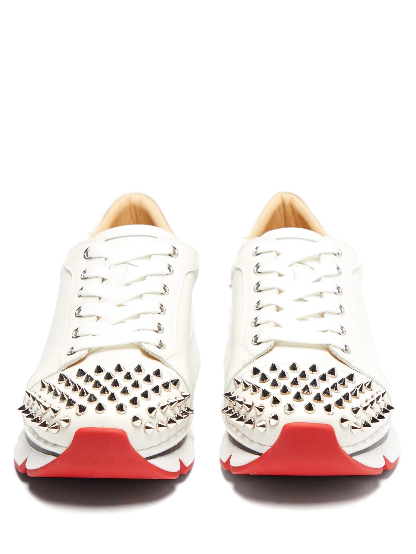 VRS 2018 studded leather trainers - 5