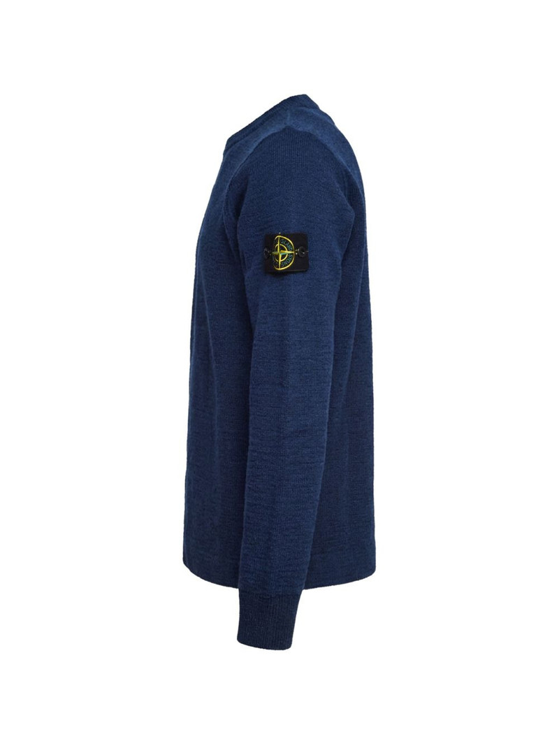 ribbed badge sweater 3