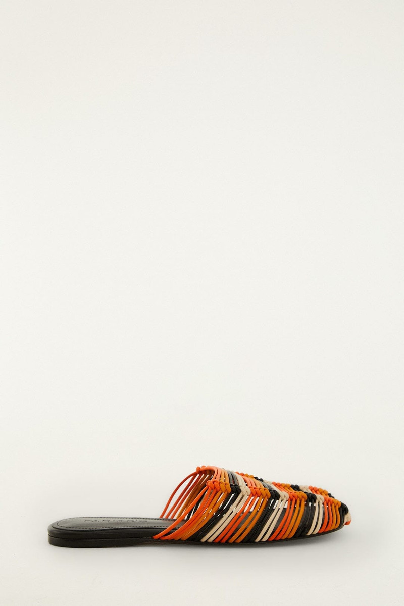 Macrame Flat Mule 1