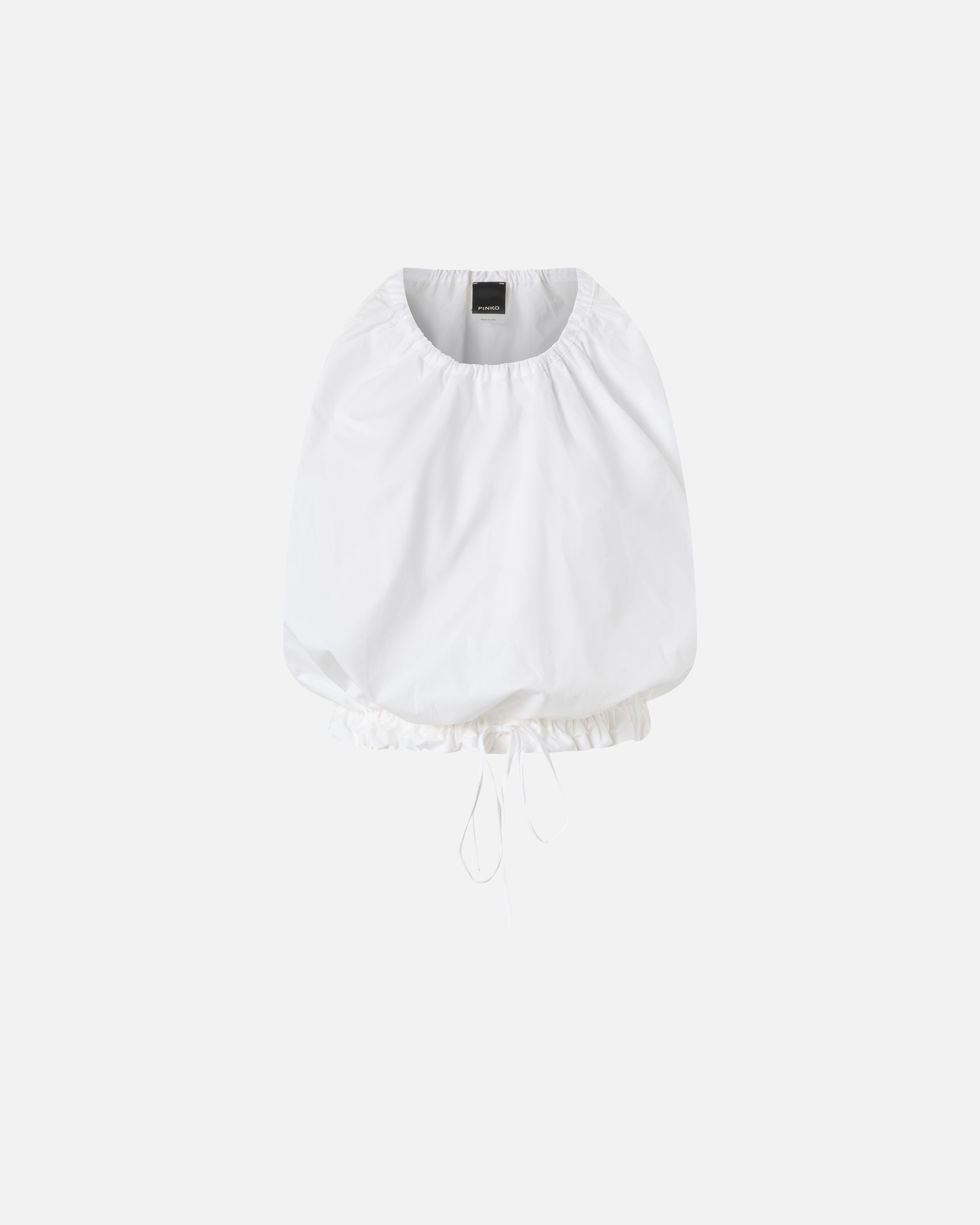 SLEEVELESS POPLIN TOP - 1